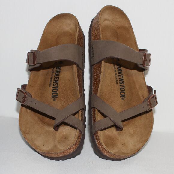 Birkenstock Mayari Birko-Flor Sandal Mocca 39 Regular Wide Width - Picture 6 of 7